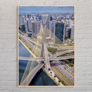 Echtes Foto, Sào Paulo Druck, Sào Paulo Wandkunst, Sào Paulo Poster, Sào Paulo Foto, Sào Paulo Poster Druck, Sào Paulo Dekor, Brasilien