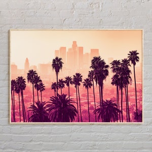 Real Photo, Los Angeles Print, Los Angeles Wall Art, Los Angeles Poster, Los Angeles Photo, Los Angeles Poster Print, California