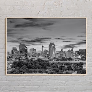 Black and White, San Antonio Print, San Antonio Art, San Antonio Poster, San Antonio Photo, San Antonio Poster Print, San Antonio Decor