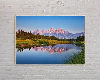 Real Photo, Jackson Hole Print, Jackson Hole Wall Art, Jackson Hole Poster, Jackson Hole Photo, Jackson Hole Wall Decor, Wyoming