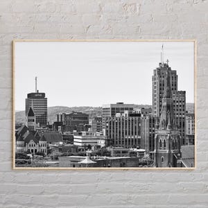 Black and White, Syracuse Print, Syracuse Wall Art, Syracuse Poster, Syracuse Photo, Syracuse Poster Print, Syracuse Decor, New York Print