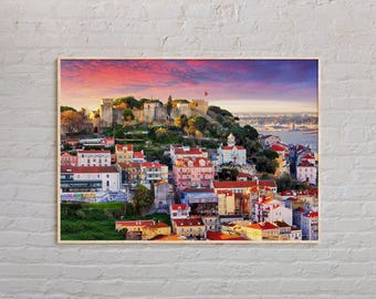 Real Photo, Lisbon Print, Lisbon Wall Art, Lisbon Poster, Lisbon Photo, Lisbon Poster Print, Lisbon Wall Decor, Portugal Poster
