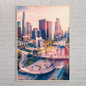 Real Photo, Los Angeles Print, Los Angeles Wall Art, Los Angeles Poster, Los Angeles Photo, Los Angeles Poster Print, California
