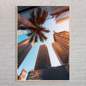 Real Photo, Miami Print, Miami Wall Art, Miami Poster, Miami Photo, Miami Poster Print, Miami Wall Decor, Florida Poster Print, USA