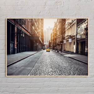 Vraie photo, impression SoHo New York, art mural Soho, affiche Soho, photo Soho, impression affiche Soho, décoration murale Soho, impression affiche New York