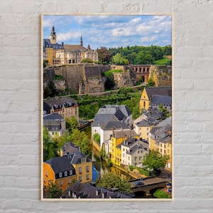 Real Photo, Luxembourg Print, Luxembourg Wall Art, Luxembourg Poster, Luxembourg Photo, Luxembourg Poster Print, Luxembourg Wall Decor