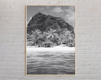 Black and White, Mauritius Print, Mauritius Wall Art, Mauritius Poster, Mauritius Photo, Mauritius Poster Print, Mauritius Decor, Africa