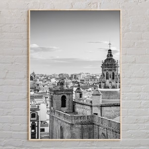 Schwarzweiß, Andalusien Druck, Andalusien Wandkunst, Andalusien Poster, Andalusien Foto, Andalusien Poster Druck, Andalusien, Spanien