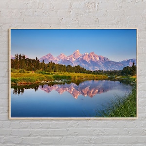Real Photo, Jackson Hole Print, Jackson Hole Wall Art, Jackson Hole Poster, Jackson Hole Photo, Jackson Hole Wall Decor, Wyoming