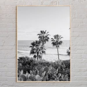 Black and White, Southern California Print, California Wall Art, Southern California Poster, California Photo, California Poster Print