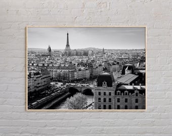 Svartvitt, Paristryck, Väggkonst i Paris, Parisaffisch, Parisfoto, Parisaffischtryck, Väggdekor i Paris, Frankrikeaffischtryck
