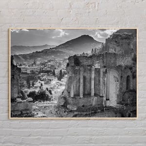 Schwarz und weiß, Sizilien Druck, Sizilien Wandkunst, Sizilien Poster, Sizilien Foto, Sizilien Poster Druck, Sizilien Wanddekor, Sizilien Strand, Italien