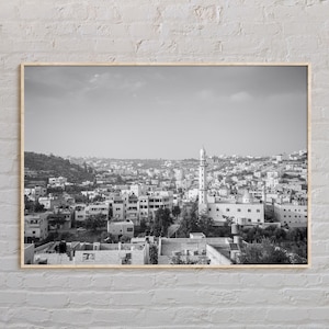 Black and White, Palestine Print, Palestine Wall Art, Palestine Poster, Palestine Photo, Palestine Poster Print, Palestine Wall Decor
