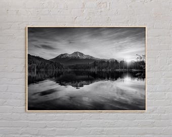 Black and White, Northern California Print, California Wall Art, Northern California Poster, California Photo, California Poster Print