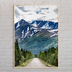 Real Photo, Alaska Print, Alaska Wall Art, Alaska Poster, Alaska Photo, Alaska Poster Print, Alaska Wall Decor, United States Print