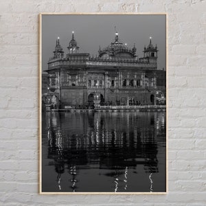 Black and White, Punjab Print, Punjab Wall Art, Punjab Poster, Punjab Photo, Punjab Poster Print, Punjab Wall Decor, India Poster, Asia