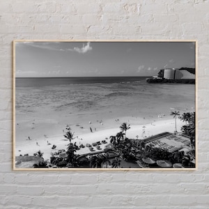 Black and White, Guam Print, Guam Wall Art, Guam Poster, Guam Photo, Guam Poster Print, Guam Wall Decor, Oceania Poster Print, Oceania Art