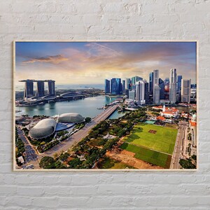 Real Photo, Singapore Print, Singapore Wall Art, Singapore Poster, Singapore Photo, Singapore Poster Print, Singapore Wall Decor
