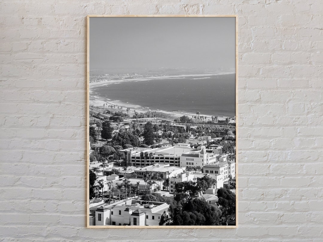 Black and White, Ventura Print, Ventura Wall Art, Ventura Poster