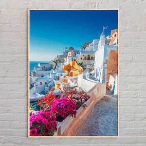 Echtes Foto, Griechenland Print, Griechenland Wandkunst, Griechenland Poster, Griechenland Foto, Griechenland Poster Druck, Griechenland Wanddekor, Europa Poster Druck
