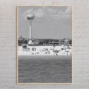Black and White, Pensacola Print, Pensacola Wall Art, Pensacola Poster, Pensacola Photo, Pensacola Poster Print, Pensacola Wall Decor