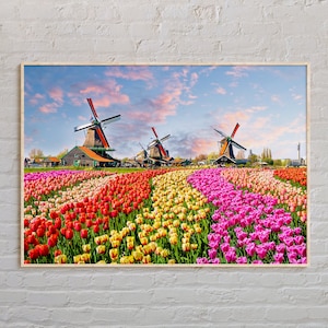Vraie photo, impression des Pays-Bas, art mural des Pays-Bas, affiche des Pays-Bas, photo des Pays-Bas, décoration murale des Pays-Bas, affiche de l'Europe