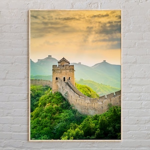 Real Photo, China Print, China Wall Art, China Poster, China Photo, China Poster Print, China Wall Decor, Beijing, Shanghai, Asia