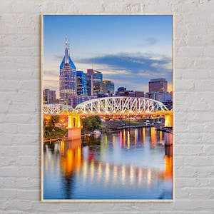 Real Photo, Nashville Print, Nashville Wall Art, Nashville Poster, Nashville Photo, Nashville Poster Print, Nashville Wall Decor
