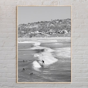 Black and White, San Diego Print, San Diego Wall Art, San Diego Poster, San Diego Photo, San Diego Poster Print, California Poster Print