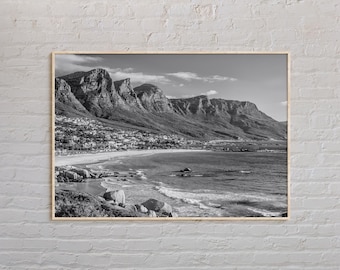 Black and White, Cape Town Print, Cape Town Wall Art, Cape Town Poster, Cape Town Photo, Cape Town Poster Print, Cape Town Wall Decor