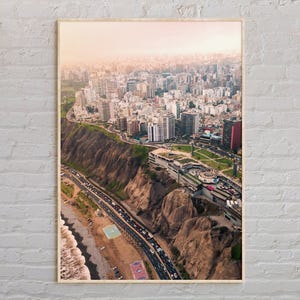 Real Photo, Lima Print, Lima Wall Art, Lima Poster, Lima Photo, Lima Poster Print, Lima Wall Decor, Peru, South America Poster Print