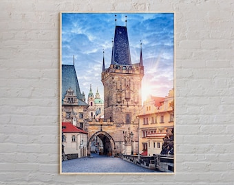 Real Photo, Prague Print, Prague Wall Art, Prague Poster, Prague Photo, Prague Poster Print, Prague Wall Decor, Czech Republic