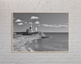 Black and White, Montauk Print, Montauk Wall Art, Montauk Poster, Montauk Photo, Montauk Poster Print, Montauk Wall Decor, New York Poster