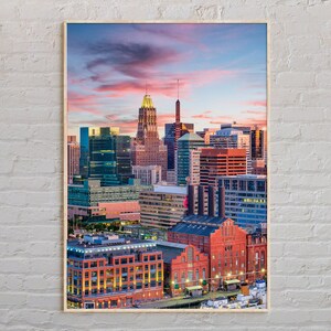 Real Photo, Baltimore Print, Baltimore Wall Art, Baltimore Poster, Baltimore Photo, Baltimore Poster Print, Baltimore Wall Decor, USA