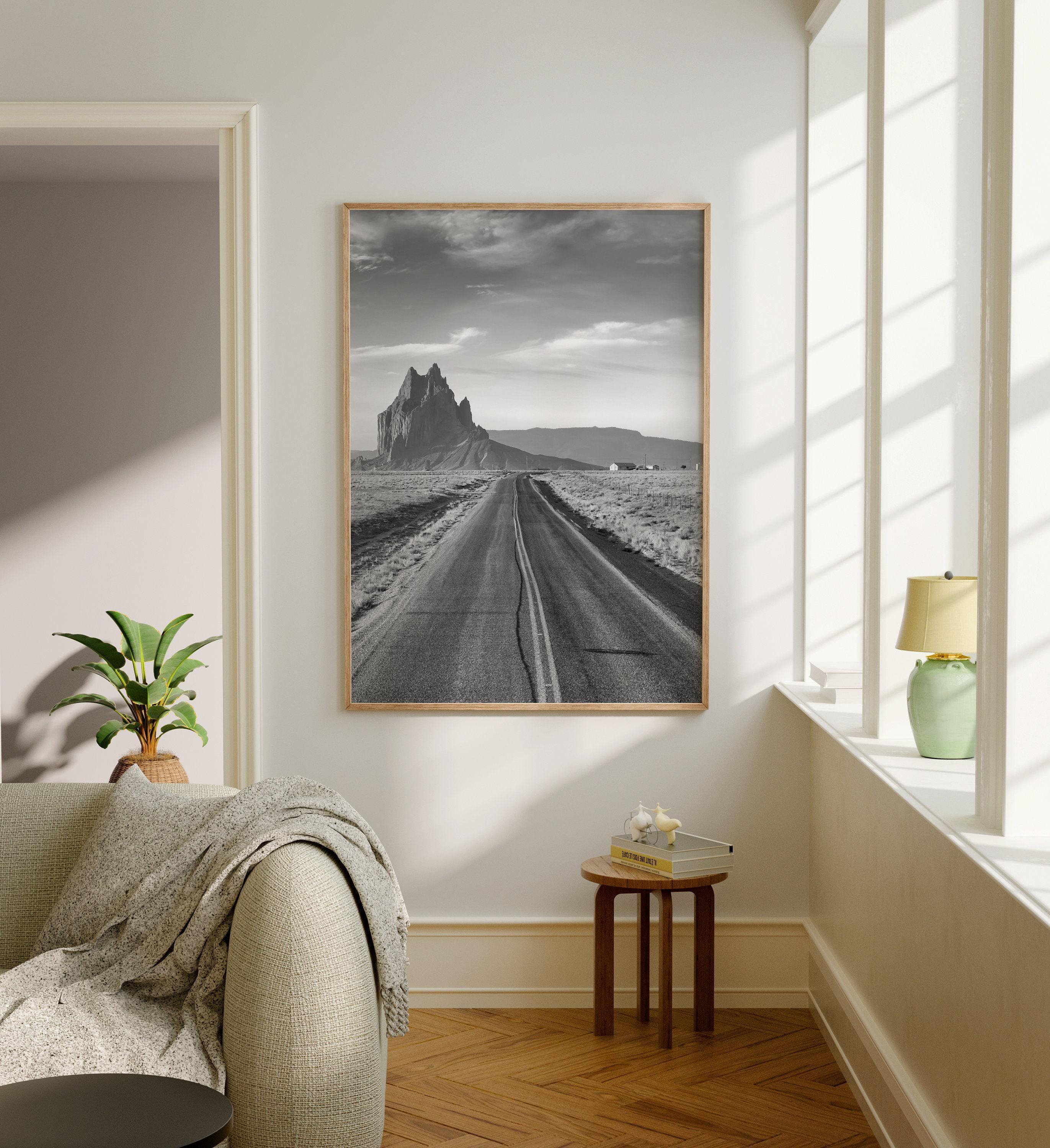 Black and White, New Mexico Print, New Mexico Wall Art, New Mexico