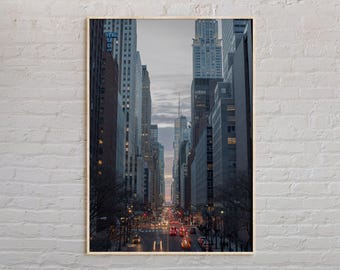 Real Photo, New York City Print, New York City Wall Art, New York City Poster, New York City Photo, New York City Poster Print