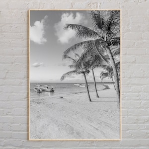 Black and White, Riviera Maya Print, Riviera Maya Art, Riviera Maya Poster, Riviera Maya Photo, Riviera Maya Wall Decor, Mexico Poster