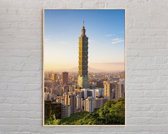 Real Photo, Taipei Print, Taipei Wall Art, Taipei Poster, Taipei Photo, Taipei Poster Print, Taipei Wall Decor, Taiwan Poster Print
