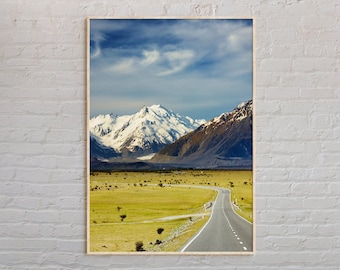 Foto real, impresión de Nueva Zelanda, arte de Nueva Zelanda, póster de Nueva Zelanda, foto de Nueva Zelanda, impresión de póster de Nueva Zelanda, decoración de Nueva Zelanda
