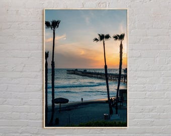 Real Photo, San Clemente Print, San Clemente Wall Art, San Clemente Poster, San Clemente Photo, San Clemente Poster Print, California