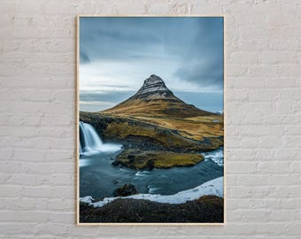Foto reale, stampa dell'Islanda, arte murale dell'Islanda, poster dell'Islanda, foto dell'Islanda, stampa del poster dell'Islanda, decorazione murale dell'Islanda, stampa dell'Europa