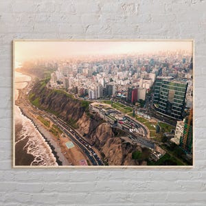 Real Photo, Lima Print, Lima Wall Art, Lima Poster, Lima Photo, Lima Poster Print, Lima Wall Decor, Peru, South America Poster Print