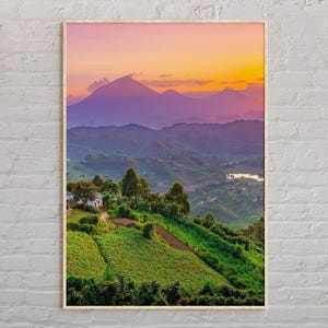 Echtes Foto, Uganda Druck, Uganda Wandkunst, Uganda Poster, Uganda Foto, Uganda Poster Druck, Uganda Wanddekor, Kampala, Afrika Druck