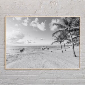 Black and White, Riviera Maya Print, Riviera Maya Art, Riviera Maya Poster, Riviera Maya Photo, Riviera Maya Wall Decor, Mexico Poster