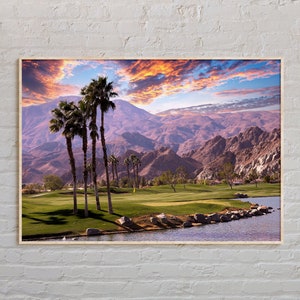 Vraie photo, impression Palm Springs, art mural Palm Springs, affiche Palm Springs, photo Palm Springs, déco Palm Springs, impression Californie