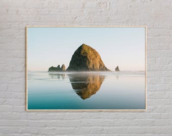 Real Photo, Cannon Beach Print, Cannon Beach Wall Art, Cannon Beach Poster, Cannon Beach Photo, Cannon Beach Wall Decor, Oregon, USA