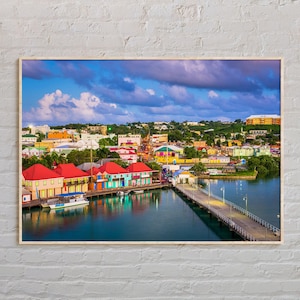 Real Photo, Antigua and Barbuda Print, Antigua and Barbuda Wall Art, Antigua and Barbuda Poster, Antigua and Barbuda Photo, Caribbean
