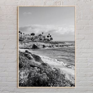 Black and White, Southern California Print, California Wall Art, Southern California Poster, California Photo, California Poster Print
