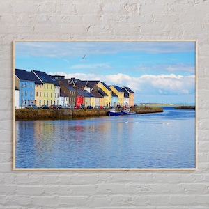 Real Photo, Galway Print, Galway Wall Art, Galway Poster, Galway Photo, Galway Poster Print, Galway Wall Decor, Ireland Poster Print