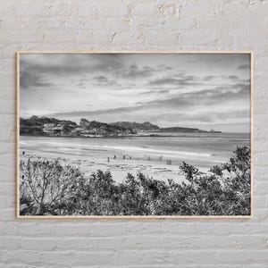 Black and White, Carmel-by-the-Sea  Print, Carmel Wall Art, Carmel Poster, Carmel Photo, Carmel Poster Print, Carmel Decor, California